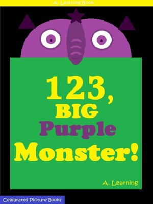 cover image of 123 Big Purple Monster